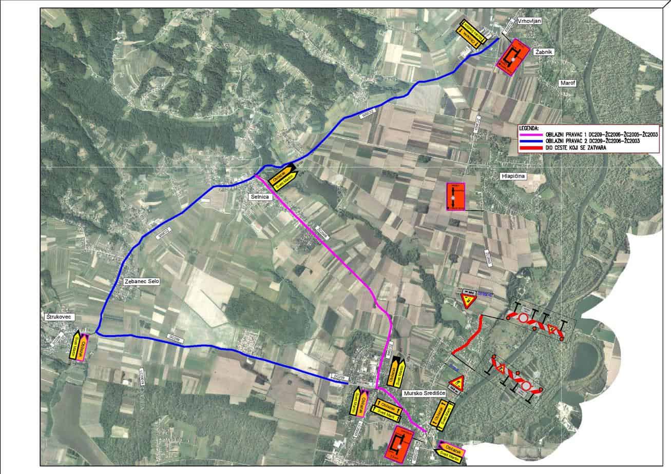 Zbog radova na aglomeraciji privremeno zatvoreni dio Martinske ulice Zbog radova na aglomeraciji privremeno zatvoreni dio Martinske ulice