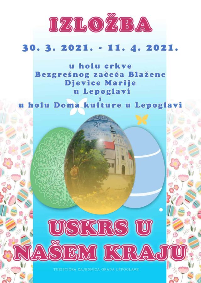 plakat izlozba uskrs