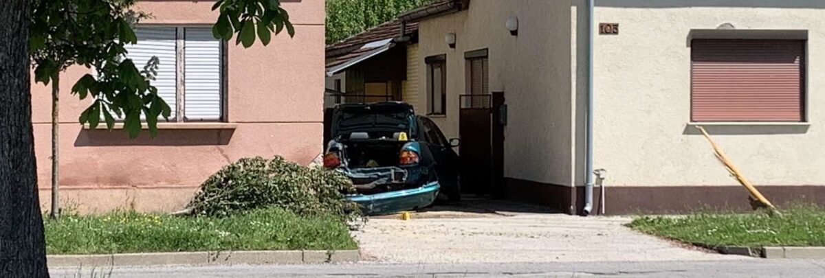 Dva automobila se sudarila na ulazu u Čakovec Dva automobila se sudarila na ulazu u Čakovec