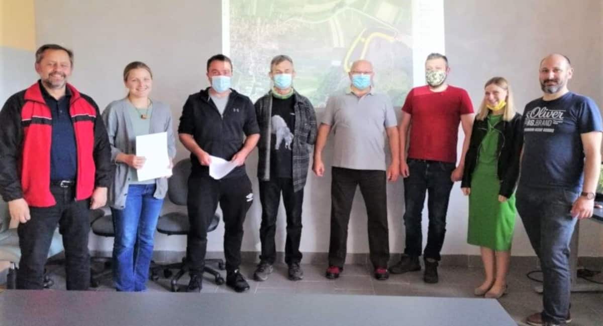 Pripreme za izvedbu poučne šumske staze Vrata Pažuta Pripreme za izvedbu poučne šumske staze Vrata Pažuta