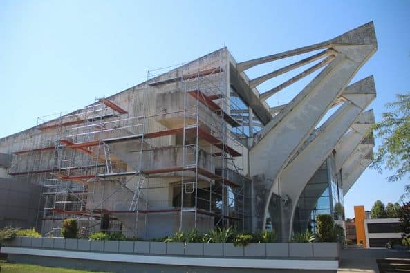 Krenuli radovi na obnovi dvorane Graditeljske škole Krenuli radovi na obnovi dvorane Graditeljske škole