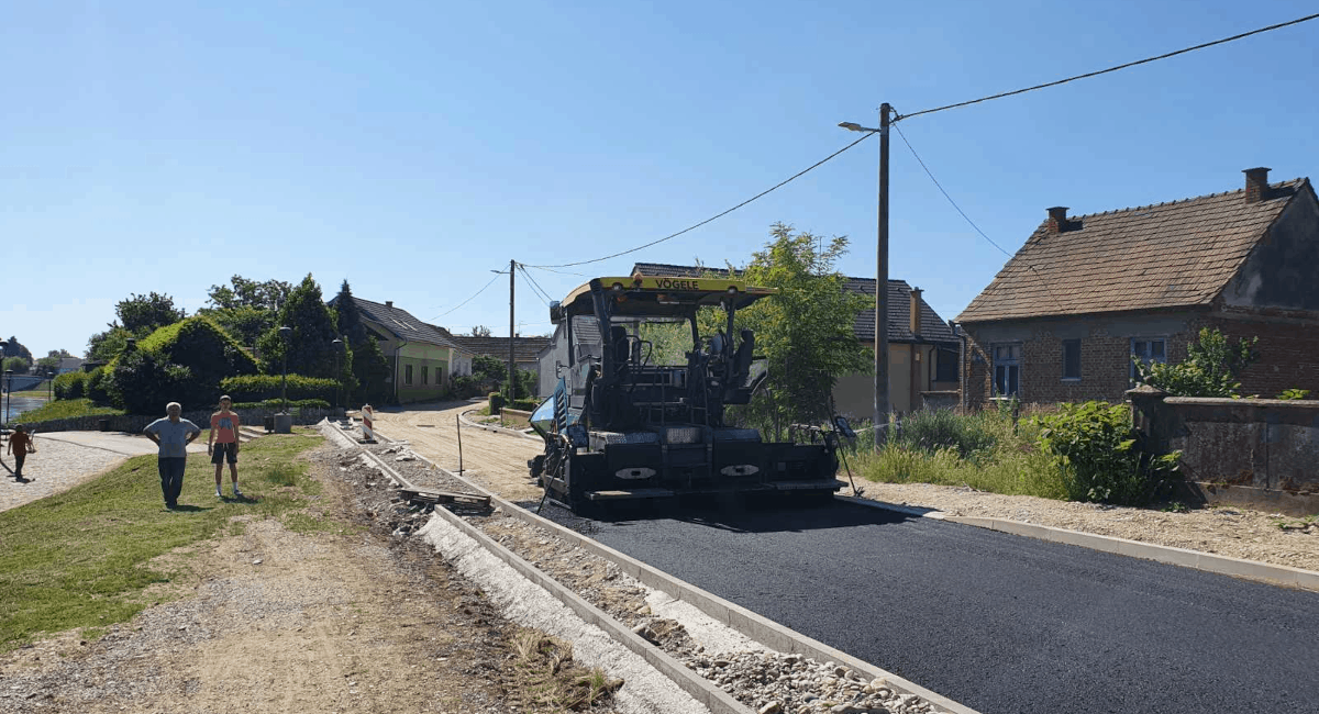 Konačna realizacija radova u najstarijoj ulici Murskog Središća Konačna realizacija radova u najstarijoj ulici Murskog Središća