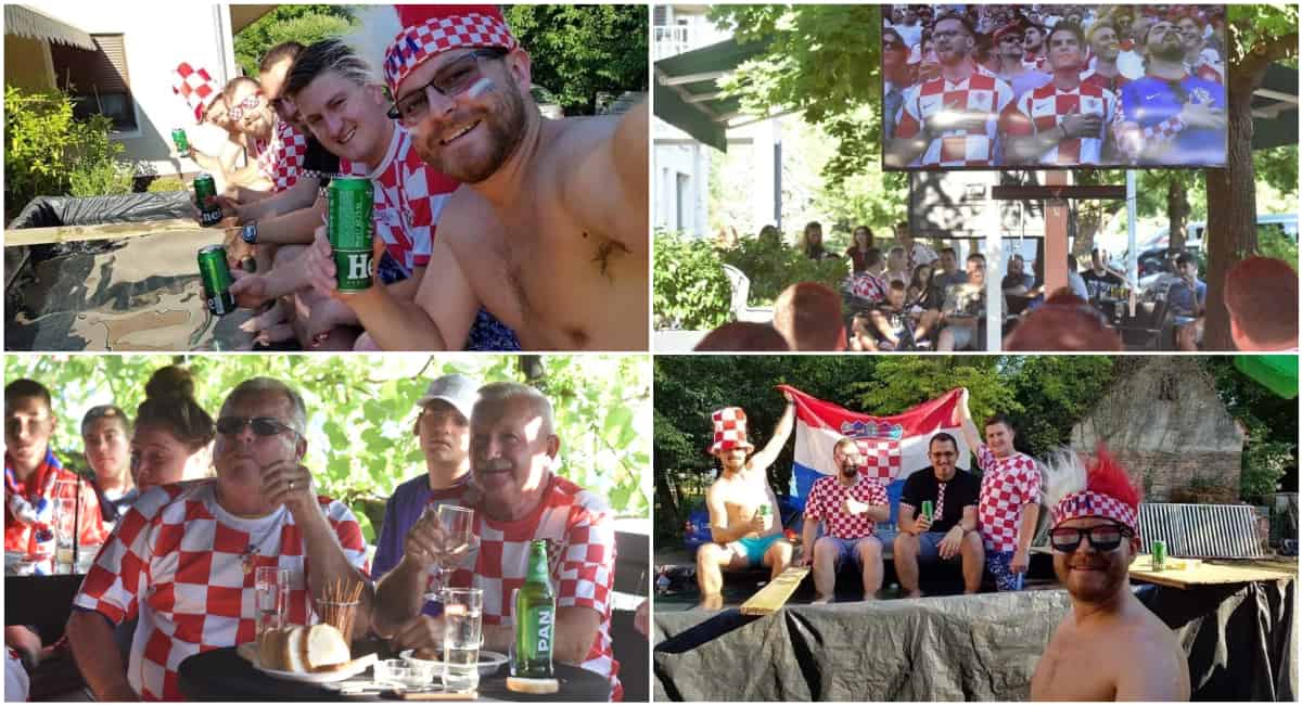 FOTO Međimurci navijaju uz dobro društvo, piće i grickalice FOTO Međimurci navijaju uz dobro društvo, piće i grickalice