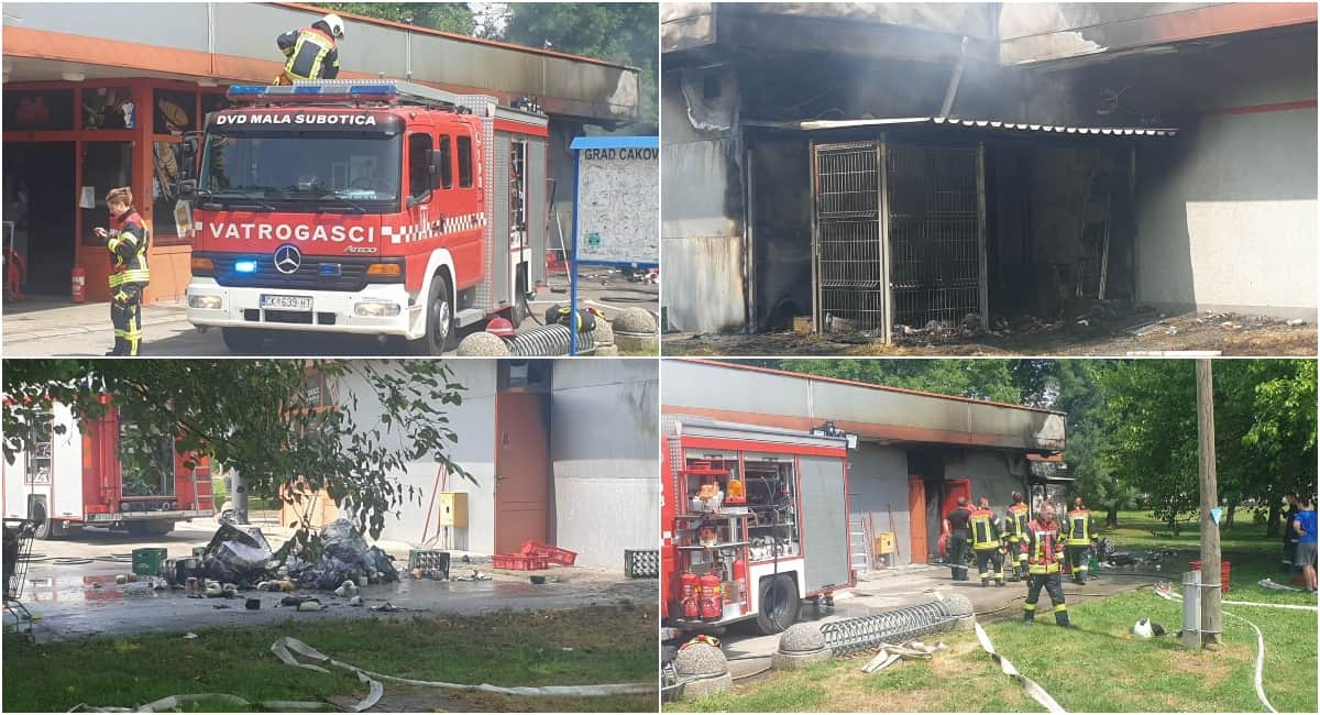 Gori trgovina METSS u Štefancu! Gori trgovina METSS u Štefancu!