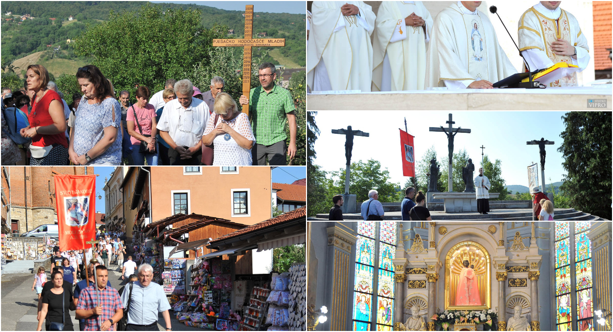 FOTO Vjernici iz donjeg Međimurja hodočastili u Mariju Bistricu FOTO Vjernici iz donjeg Međimurja hodočastili u Mariju Bistricu