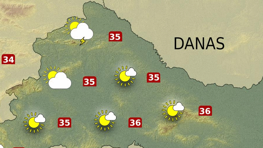 Vruće, ali večeras je moguć pljusak Vruće, ali večeras je moguć pljusak