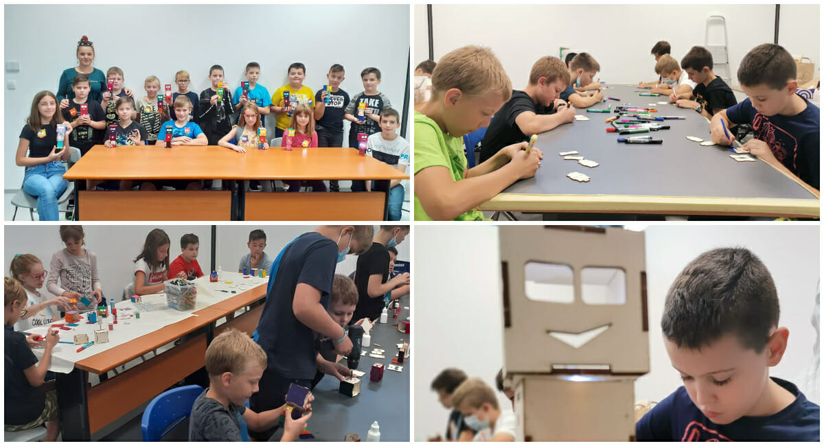 Mali kreativni modelari “oživjeli” robota Skocka Mali kreativni modelari “oživjeli” robota Skocka