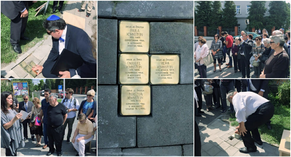 U Čakovcu i Prelogu postavljeni ‘kameni spoticanja’ u čast židovskim žrtvama nacizma s područja Međimurja U Čakovcu i Prelogu postavljeni ‘kameni spoticanja’ u čast židovskim žrtvama nacizma s područja Međimurja