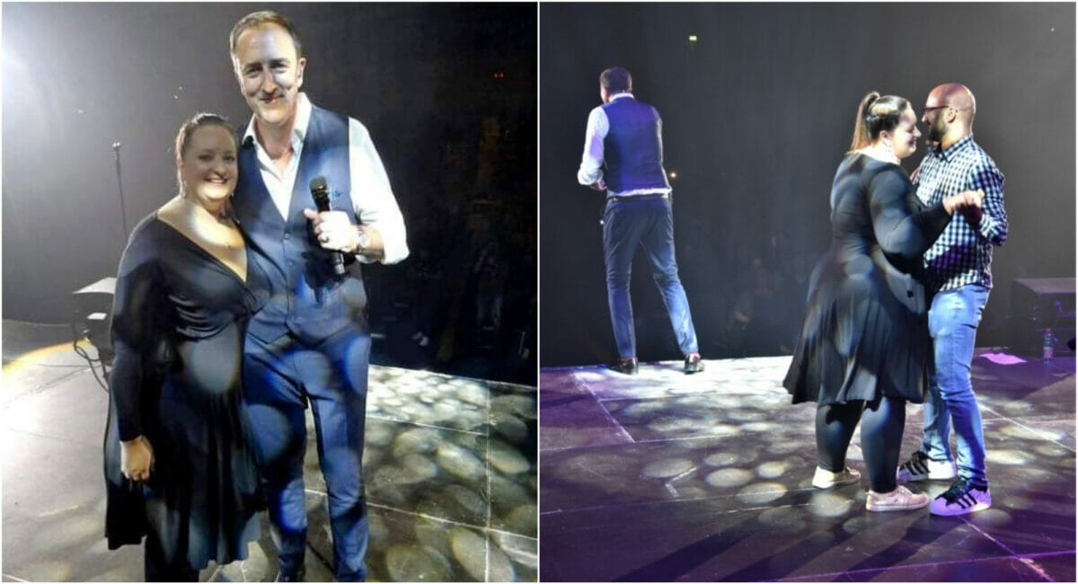 Mateja Kranželić: ‘Sergej Ćetković ima glas anđela i trenuci na pozornici bili su čarobni!’ Sergej Ćetković i Mateja Arena Varaždin