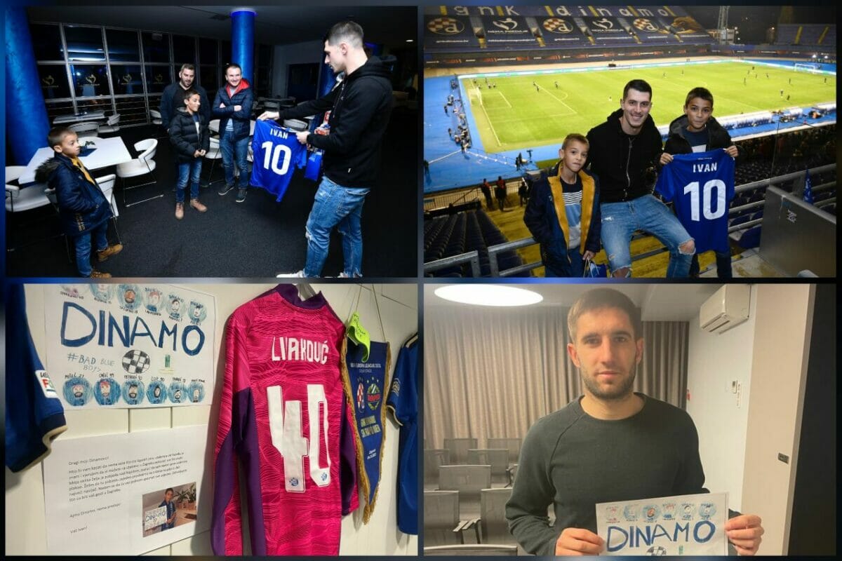 Ivan motivirao Dinamovce i za nagradu dobio personalizirani dres Ivan motivirao Dinamovce i za nagradu dobio personalizirani dres