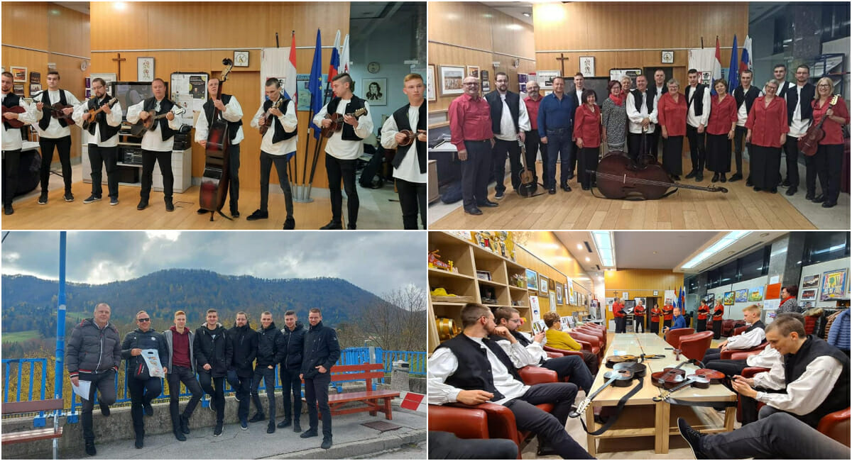 Tamburaši gostovali kod prijatelja u Ljubljani Tamburaši gostovali kod prijatelja u Ljubljani