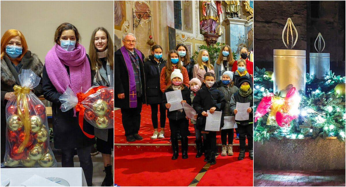 FOTO/VIDEO Paljenje 1. svijeće na adventskom vijencu uz zbor Marijina djeca FOTO/VIDEO Paljenje 1. svijeće na adventskom vijencu uz zbor Marijina djeca