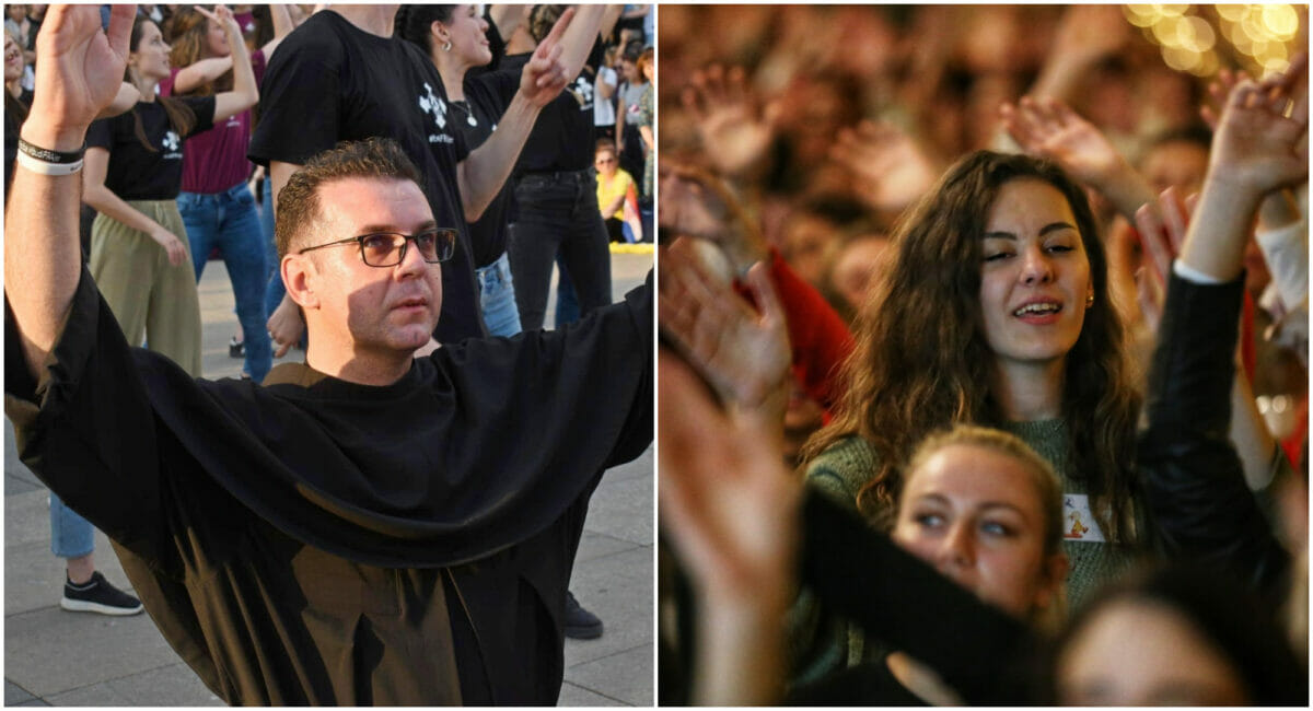 Okuplja mlade u crkvama, na trgovima, na Instagramu… on je pravi FRAjer, Stjepan Brčina Okuplja mlade u crkvama, na trgovima, na Instagramu… on je pravi FRAjer, Stjepan Brčina