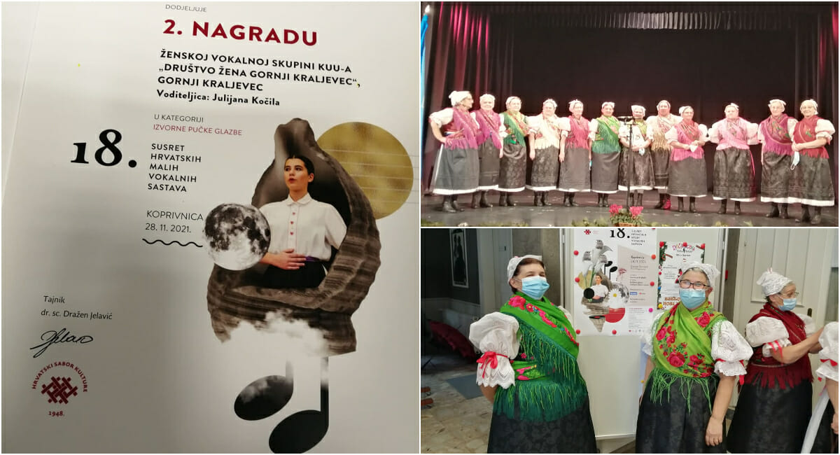 Druga nagrada iz Koprivnice pripala je KUU “Društvo žena Gornji Kraljevec” Druga nagrada iz Koprivnice pripala je KUU “Društvo žena Gornji Kraljevec”