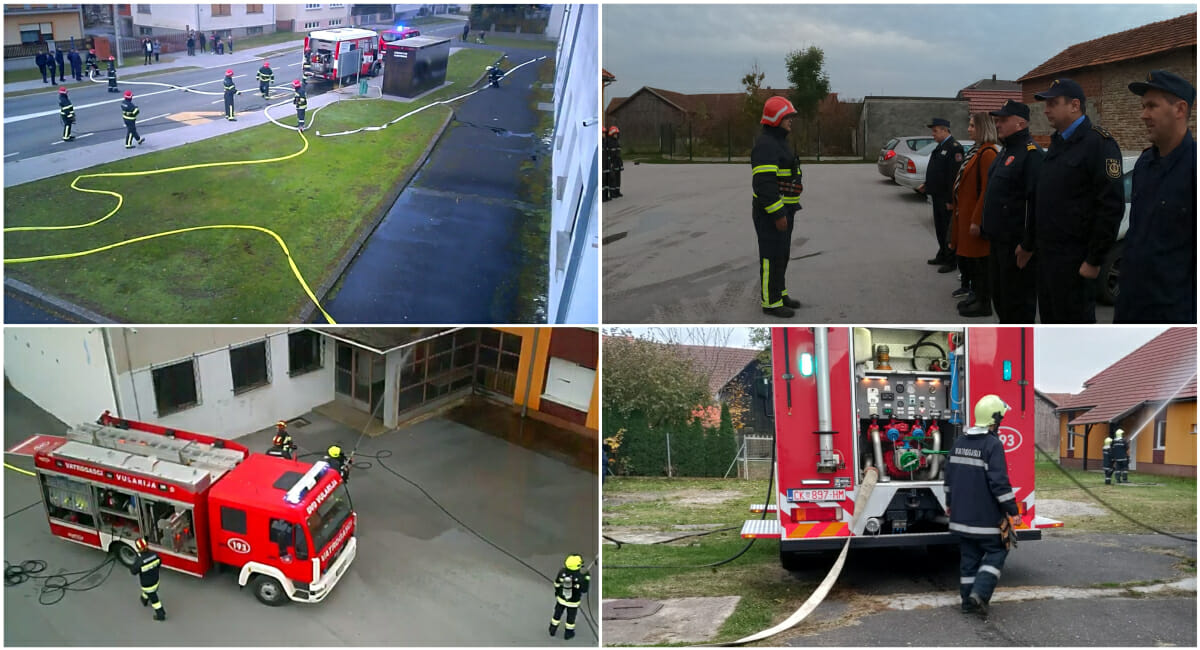 FOTO Vatrogasci s područja Orehovice uspješno odradili vježbu FOTO Vatrogasci s područja Orehovice uspješno odradili vježbu
