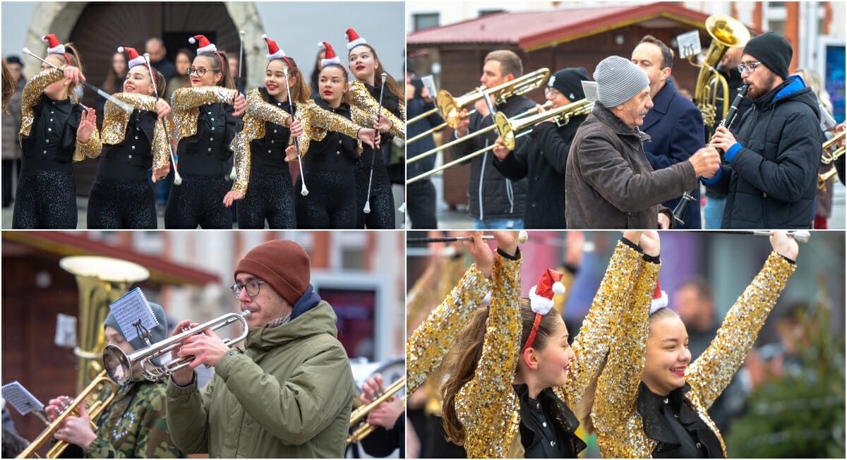 FOTO Gradski puhački orkestar i mažoretkinje otvorili blagdansko raspoloženje u gradu! FOTO Gradski puhački orkestar i mažoretkinje otvorili blagdansko raspoloženje u gradu!