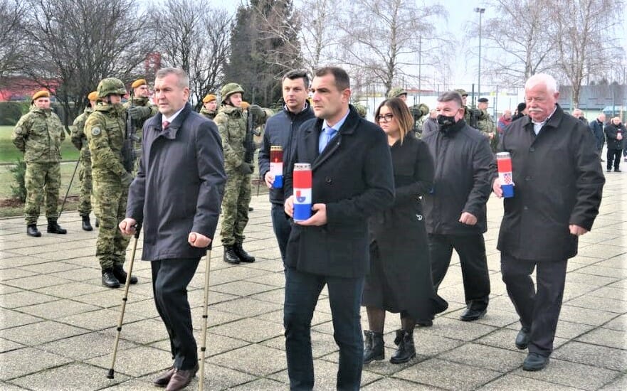 FOTO Obilježena 29. obljetnica osnutka 7. gardijske brigade HV Pume FOTO Obilježena 29. obljetnica osnutka 7. gardijske brigade HV Pume