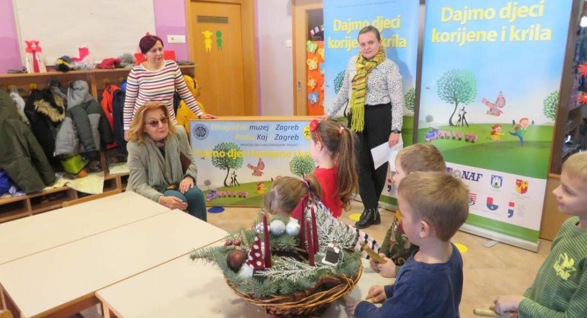 Ustanova u projektu „Dajmo djeci korijene i krila” Ustanova u projektu „Dajmo djeci korijene i krila”