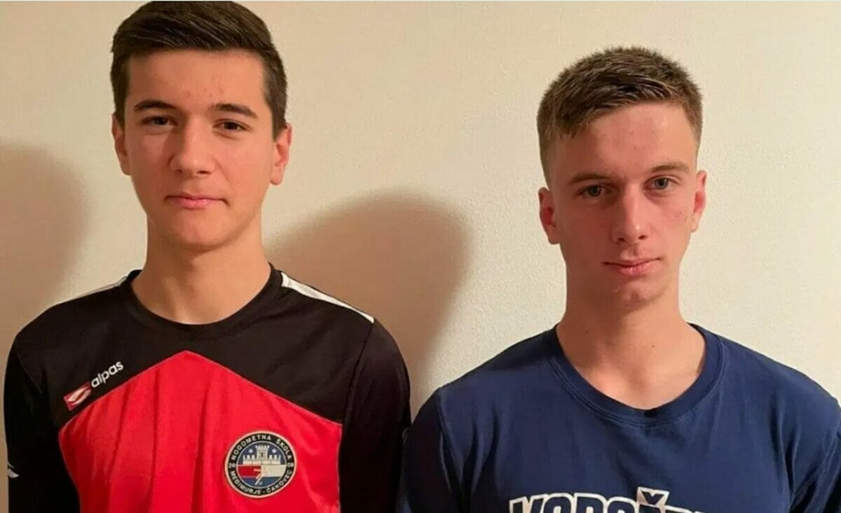 Sven i Borna budućnost su međimurskog nogometa Sven i Borna budućnost su međimurskog nogometa