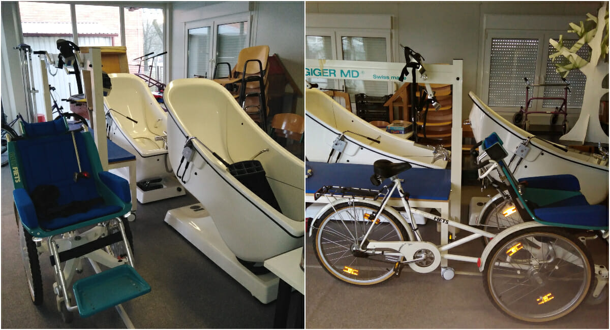 Primljena velika i vrijedna donacija rehabilitacijskih pomagala Primljena velika i vrijedna donacija rehabilitacijskih pomagala