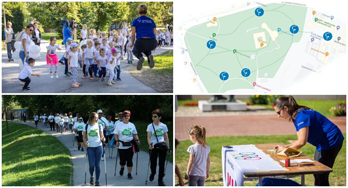 Organizira se orijentacijsko kretanje sa zadacima za najmlađe i nordijsko hodanje Organizira se orijentacijsko kretanje sa zadacima za najmlađe i nordijsko hodanje