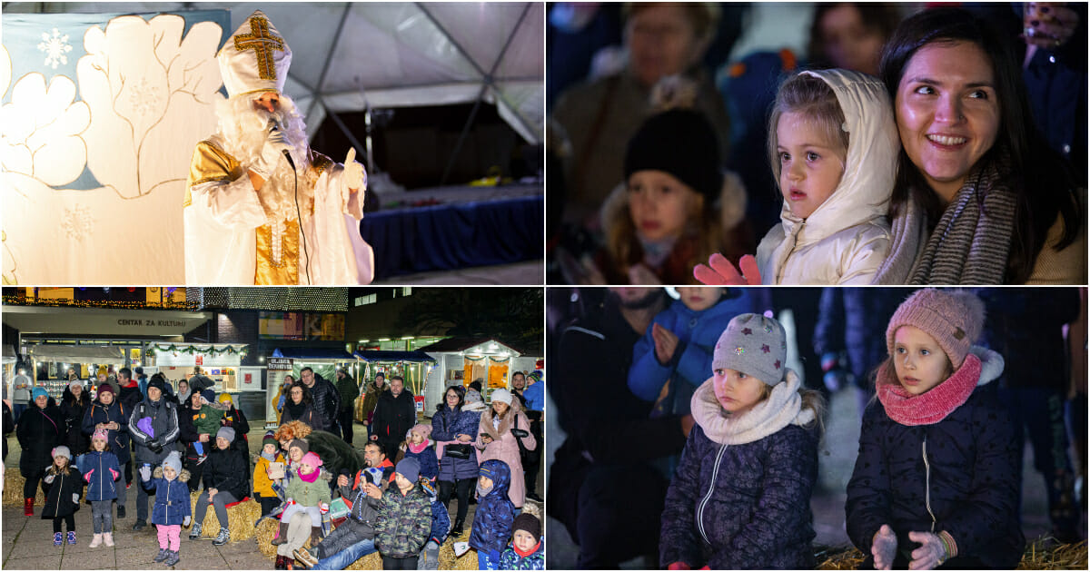 FOTO Sveti Nikola posjetio je Čakovec FOTO Sveti Nikola posjetio je Čakovec