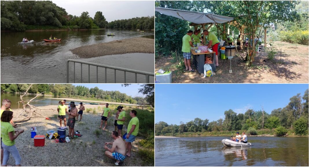 Članovi Moto nautičkog kluba ‘Mura’ uživali na prvom raftingu Članovi Moto nautičkog kluba ‘Mura’ uživali na prvom raftingu