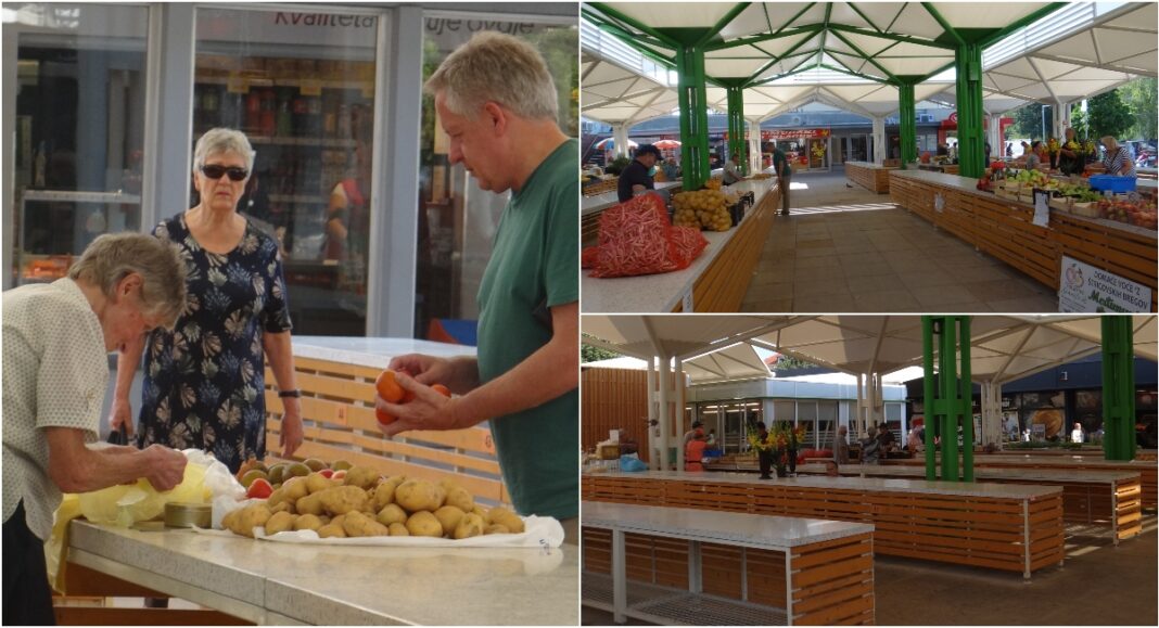 Današnje jutro na čakovečkoj tržnici Današnje jutro na čakovečkoj tržnici