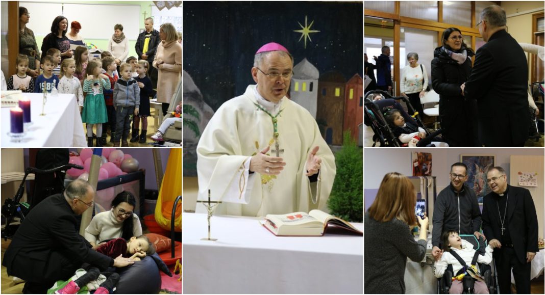 Varaždinski biskup Bože Radoš posjetio štićenike i djelatnike dnevnog boravka “Dr. Antun Bogdan” Varaždinski biskup Bože Radoš posjetio štićenike i djelatnike dnevnog boravka “Dr. Antun Bogdan”