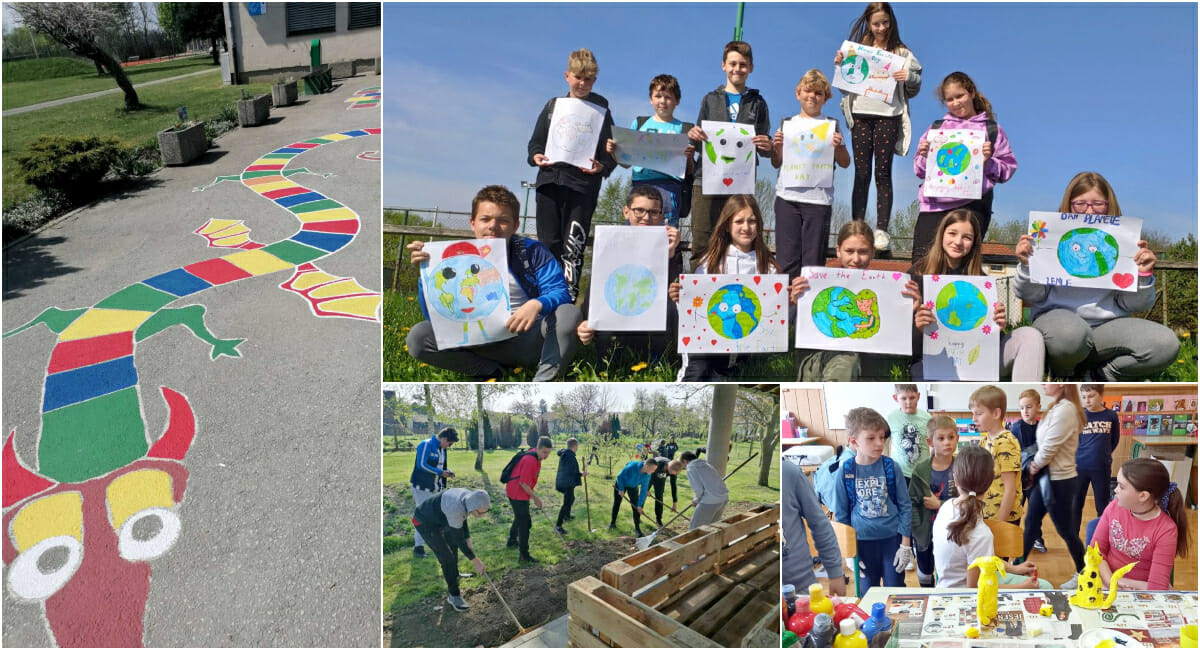 FOTO Maštovitim oslikavanjem dvorišta i nizom aktivnosti obilježen Dan planeta Zemlje! FOTO Maštovitim oslikavanjem dvorišta i nizom aktivnosti obilježen Dan planeta Zemlje!
