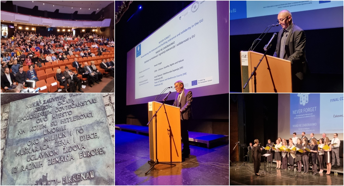 FOTO Završna konferencija projekta „Never forget“ ukazala na potrebu sjećanja i edukacije o Holokaustu FOTO Završna konferencija projekta „Never forget“ ukazala na potrebu sjećanja i edukacije o Holokaustu