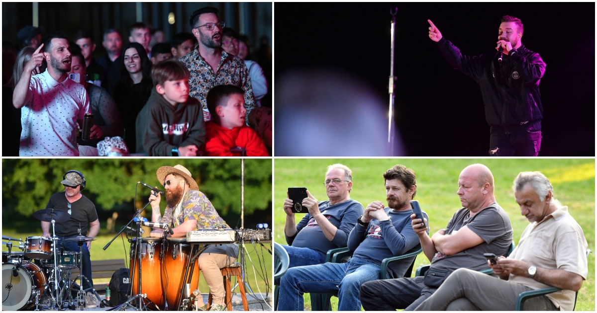 FOTO “Trio no lokal” otvorio koncerte kod fontane u Perivoju, večeras nastupa “Noćna smjena” FOTO “Trio no lokal” otvorio koncerte kod fontane u Perivoju, večeras nastupa “Noćna smjena”