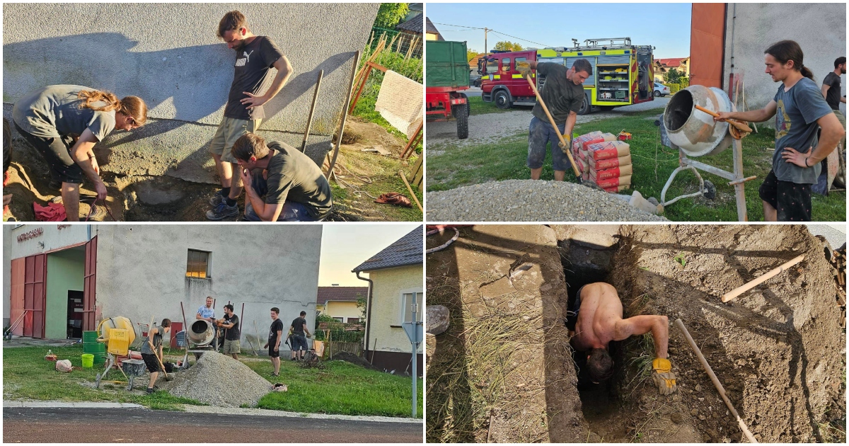 FOTO Vrijedni vatrogasci iz Donjeg Vidovca pokrenuli radnu akciju FOTO Vrijedni vatrogasci iz Donjeg Vidovca pokrenuli radnu akciju