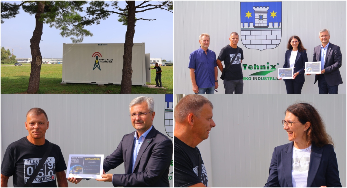 Suradnjom tvrtke Tehnix i Grada Čakovca, članovi Radio kluba Međimurje bogatiji su za novu radio – amatersku stanicu u Savskoj Vesi Suradnjom tvrtke Tehnix i Grada Čakovca, članovi Radio kluba Međimurje bogatiji su za novu radio – amatersku stanicu u Savskoj Vesi