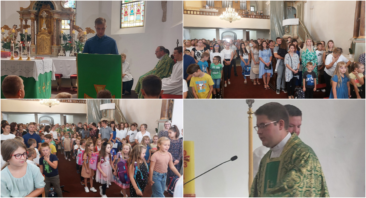 FOTO U Nedelišću svečano služena sveta misa za početak nove školske i vjeronaučne godine FOTO U Nedelišću svečano služena sveta misa za početak nove školske i vjeronaučne godine