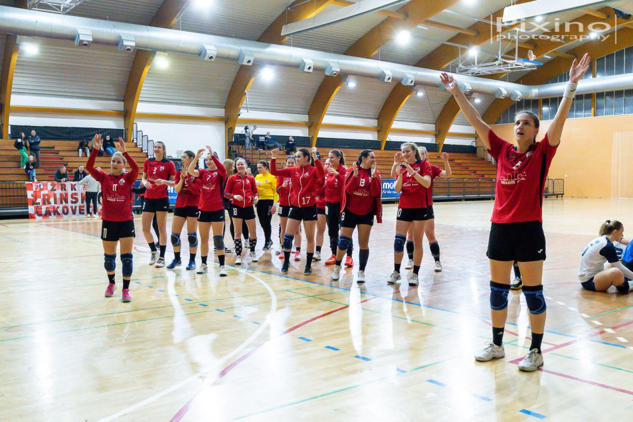 Zrinskice pobijedile, sve igračice zatresle mrežu Zrinskice pobijedile, sve igračice zatresle mrežu
