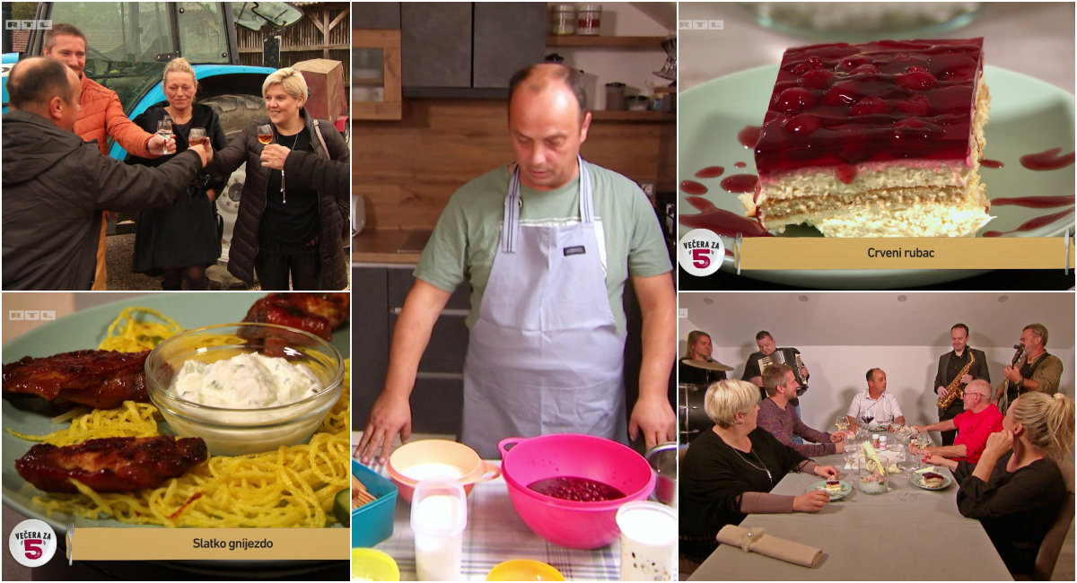 Mario Kostel iz Donjeg Mihaljevca pripremio odličnu ‘Večeru za 5’, doveo i Mustač bend! Mario Kostel iz Donjeg Mihaljevca pripremio odličnu ‘Večeru za 5’, doveo i Mustač bend!