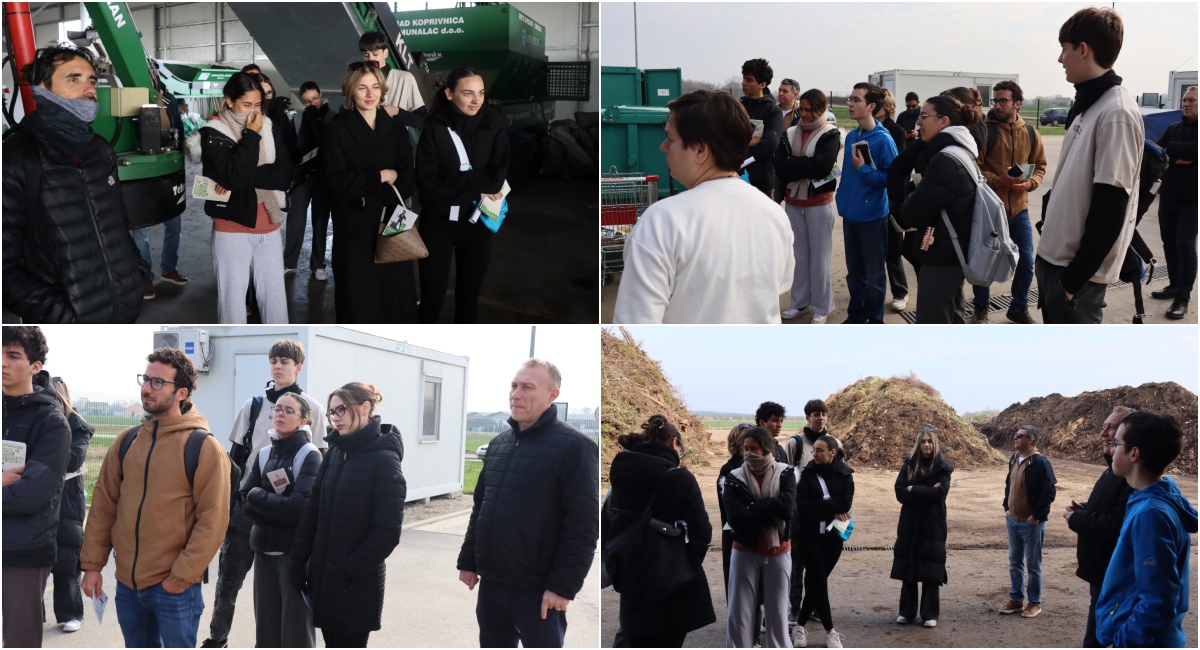 FOTO Učenici Gimnazije Fran Galović i učenici iz Španjolske posjetili Reciklažno dvorište i Kompostanu FOTO Učenici Gimnazije Fran Galović i učenici iz Španjolske posjetili Reciklažno dvorište i Kompostanu