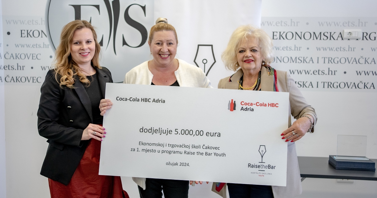 Ekonomskoj i trgovačkoj školi Čakovec uručena nagrada od 5.000 eura i održano masterclass predavanje Ekonomskoj i trgovačkoj školi Čakovec uručena nagrada od 5.000 eura i održano masterclass predavanje