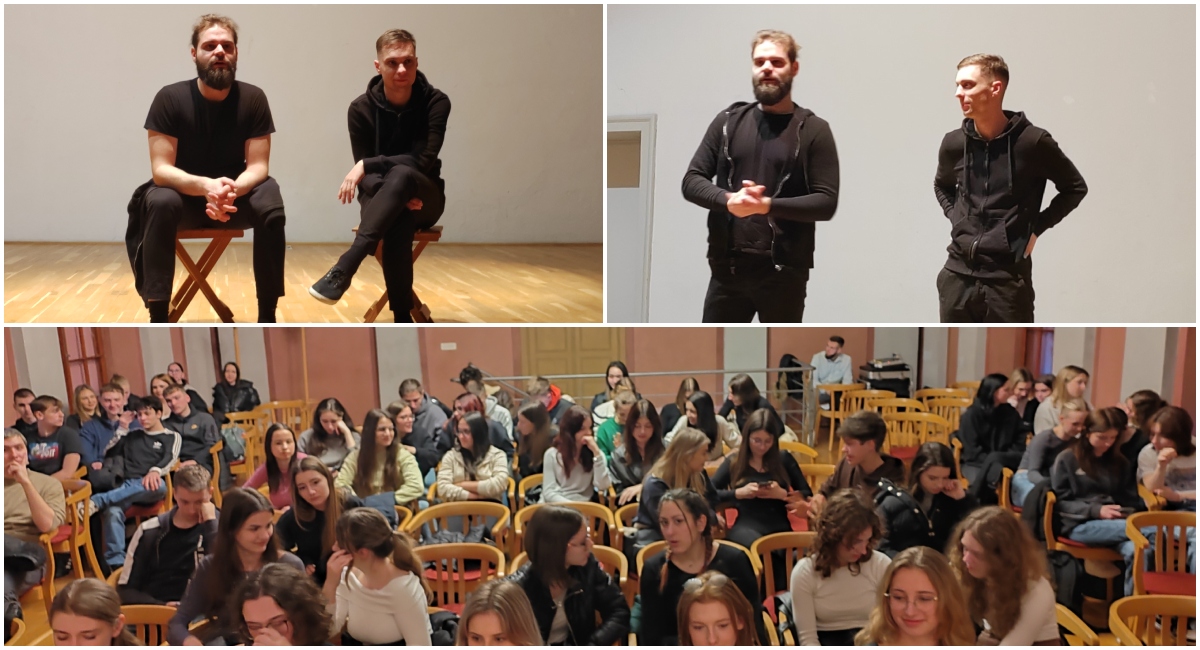 Kontrast teatar izveo sjajnu predstavu za srednjoškolce Kontrast teatar izveo sjajnu predstavu za srednjoškolce