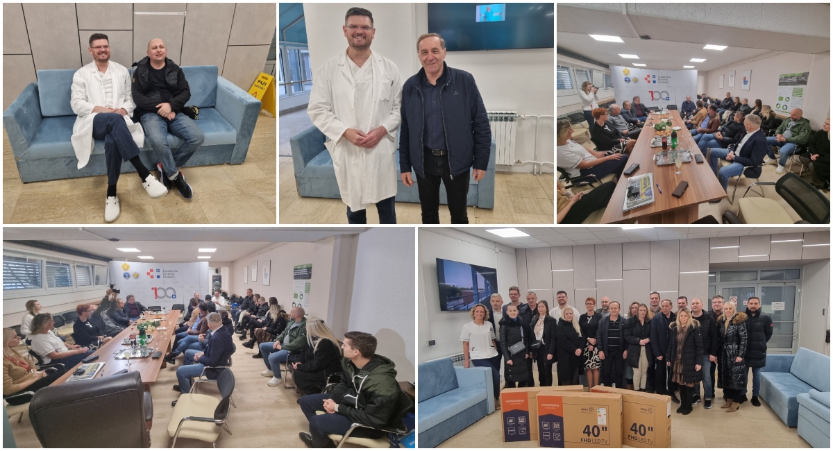 Međimurski poduzetnici i jedinice lokalne samouprave donirale više od 100 televizora Županijskoj bolnici Čakovec Međimurski poduzetnici i jedinice lokalne samouprave donirale više od 100 televizora Županijskoj bolnici Čakovec