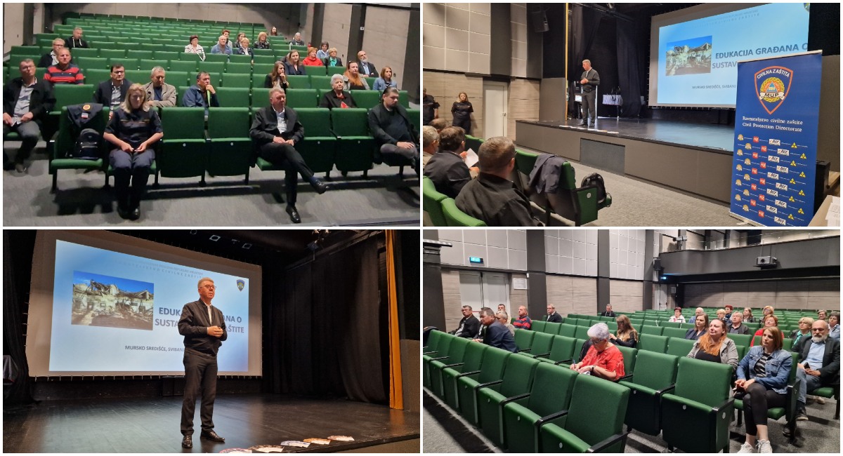 U Murskom Središću održana edukacija iz područja sustava civilne zaštite U Murskom Središću održana edukacija iz područja sustava civilne zaštite