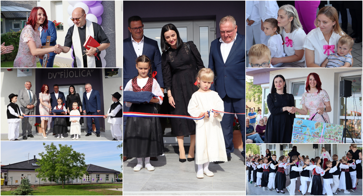 FOTO/VIDEO Svečanom ceremonijom otvoren je nadograđen Dječji vrtić ‘Fijolica’ u Draškovcu FOTO/VIDEO Svečanom ceremonijom otvoren je nadograđen Dječji vrtić ‘Fijolica’ u Draškovcu
