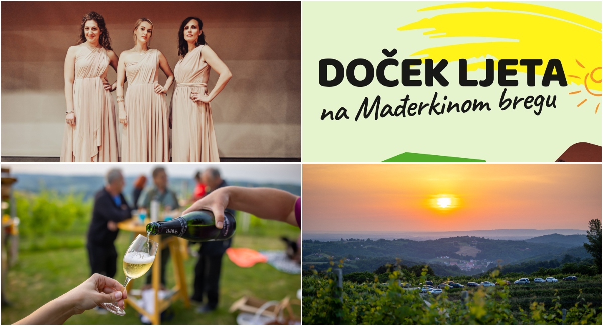 Uz čašu pjenušca dočekajte ljeto na Mađerkinom bregu Uz čašu pjenušca dočekajte ljeto na Mađerkinom bregu