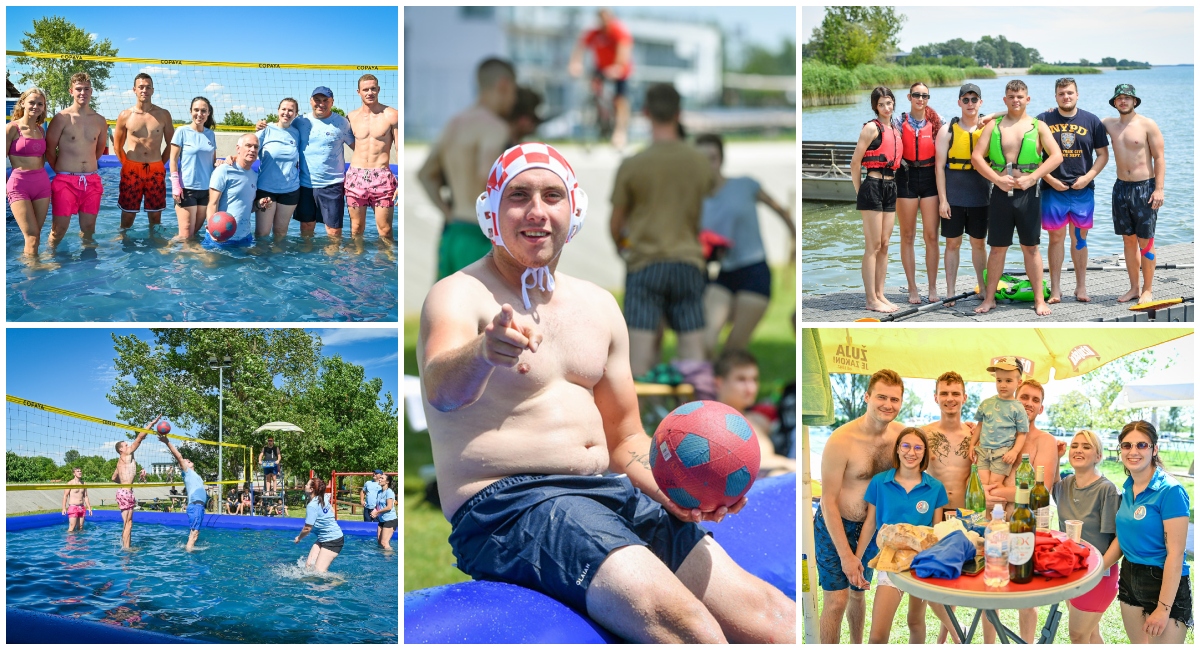 Dvadeset ekipa natjecalo se u odbojci na vodi Dvadeset ekipa natjecalo se u odbojci na vodi