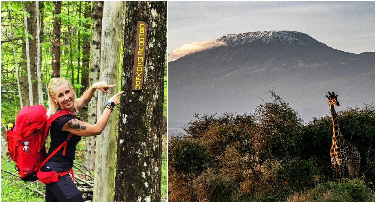 Renata Vinko krenula na najviši vrh Kilimandžara u Africi Renata Vinko krenula na najviši vrh Kilimandžara u Africi