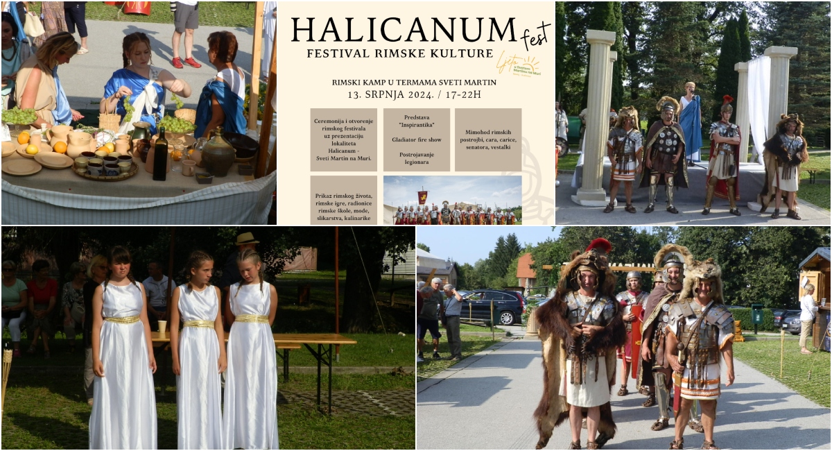Rimski festival očekuje vas 13. srpnja u Termama Sveti Martin! Rimski festival očekuje vas 13. srpnja u Termama Sveti Martin!