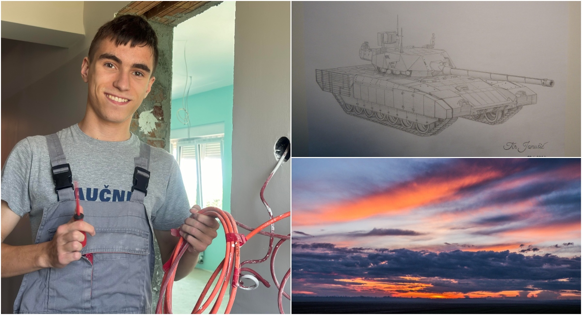 U rukama nosi talent za postavljanje instalacija, ali i sjajne crteže U rukama nosi talent za postavljanje instalacija, ali i sjajne crteže