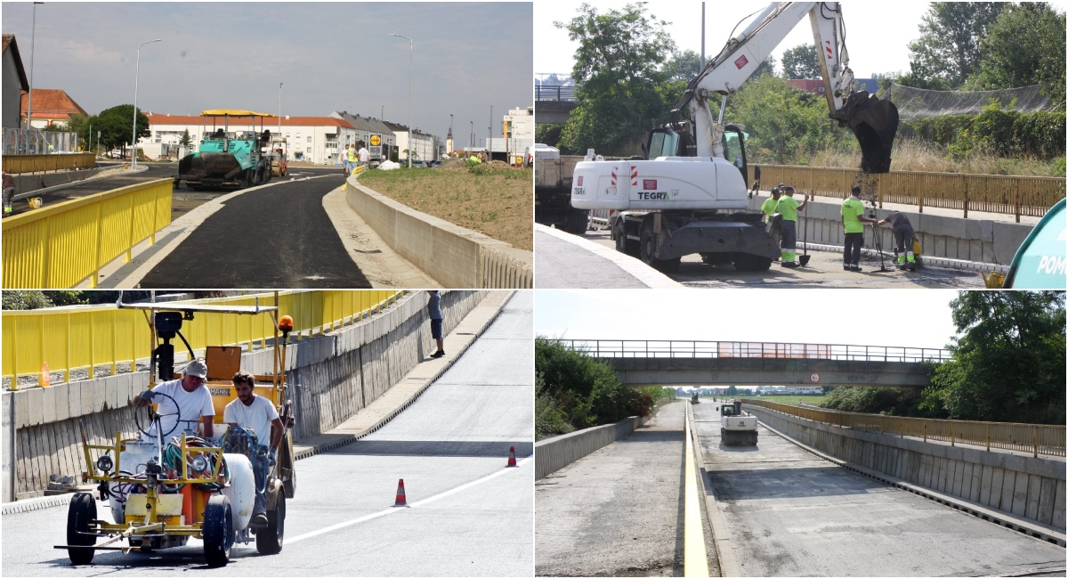 FOTO Sanacija podvožnjaka u sklopu rekonstrukcije kružnog raskrižja je u punom jeku FOTO Sanacija podvožnjaka u sklopu rekonstrukcije kružnog raskrižja je u punom jeku