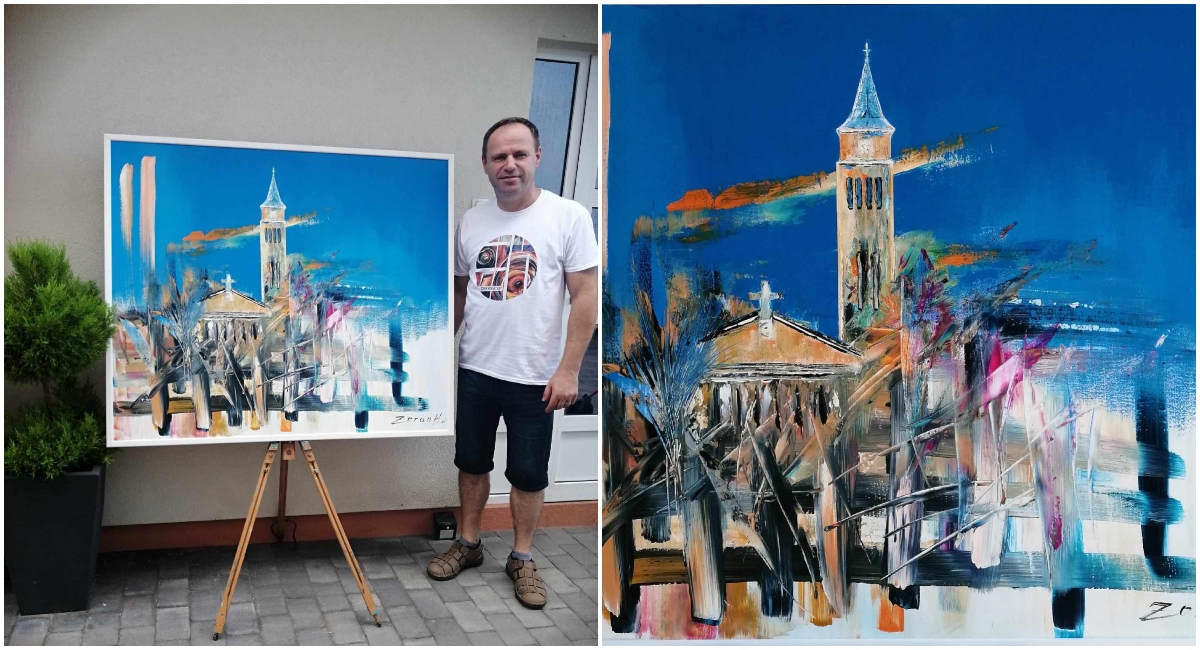 Slika za poklon Svetoj Margareti zaštitnici mjesta Slika za poklon Svetoj Margareti zaštitnici mjesta